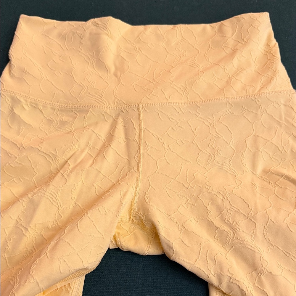 Sunny Yellow Women's Leggings. CAJA # 4 - Picture 2 of 10